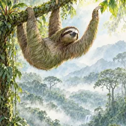Portrait of Sloth